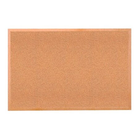 Ghent Ghent 4' x 8' Bulletin Board - Natural Cork - Oak Wood Frame WK48